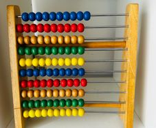 wooden abacus