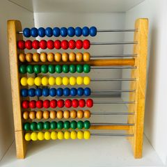 wooden abacus