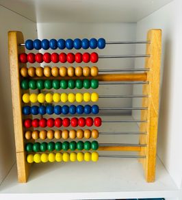 wooden abacus