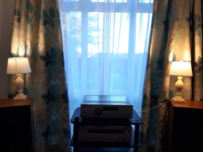 Vintage Marble Bedside Table Lamps