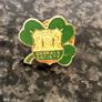 Rare Gold Plated NYPD Emerald Society Pin Badge Image 4