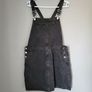 PRIMARK Black denim dungaree dress 42 14 NEW Image 6