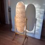 Large Oval Dressing Mirror Image 2