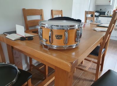 Tama 14x6.5 Solid Maple Snare!