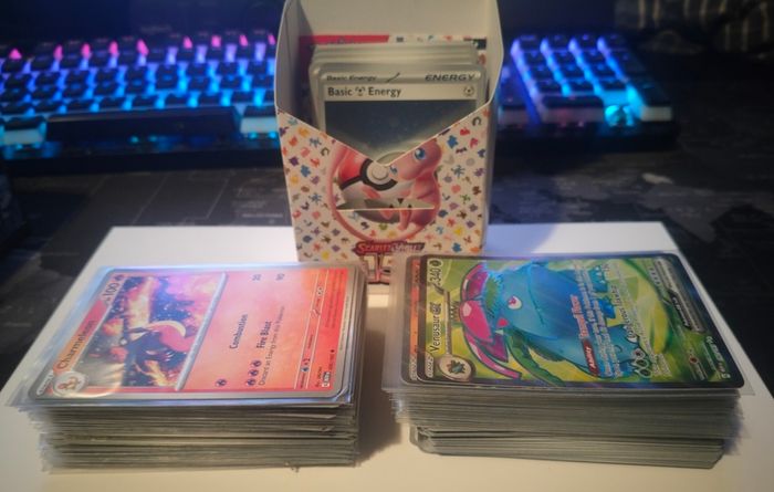 Pokemon TCG Scarlet & Violet 151 - 193 Cards + Yu-Gi-Oh! 25th Anniversary Tin