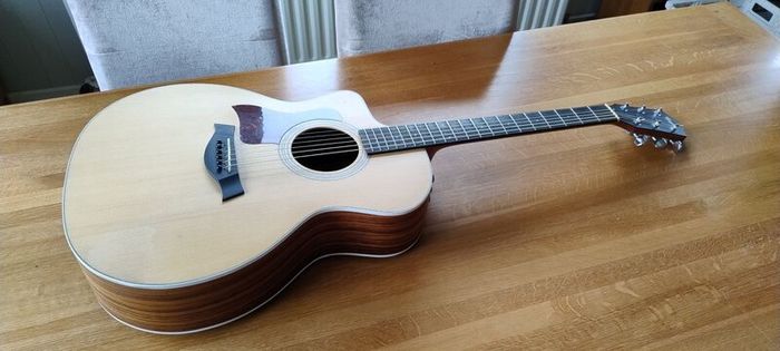 Taylor 214ce left handed guitar