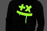 Martin Garrix hoodie glow in the dark logo hoodie martin garrix hooded jumper