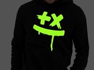 main image for ad Martin Garrix hoodie glow in the dark logo hoodie martin garrix hooded jumper
