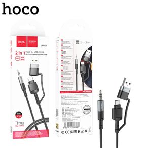 2 in 1 Type-C+USB Digital Audio Conversion AUX Cable