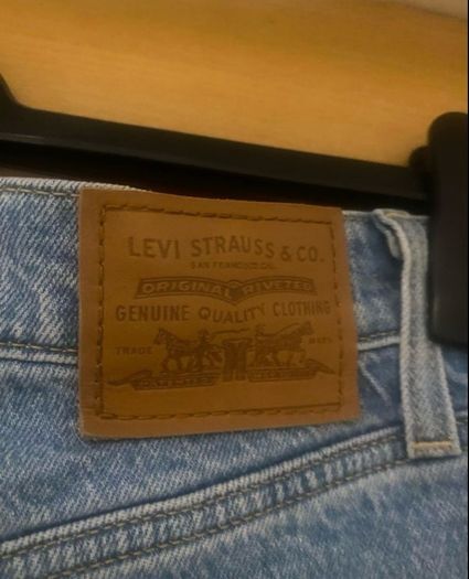 Levi Blue Jeans - Ribcage Wide Leg (W31 L32)