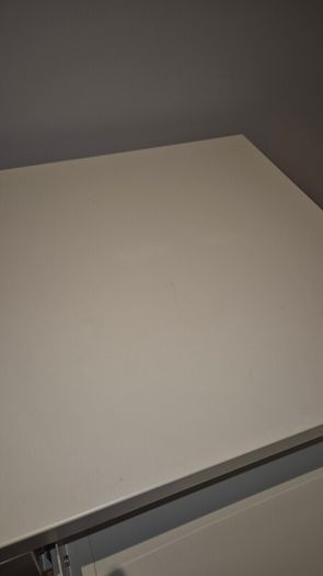 IKEA SELJE Bedside Table / Metal Locker - White