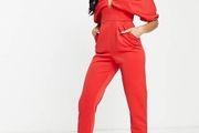 Scuba off the shoulder jumpsuit