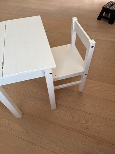 Child's desk and chair