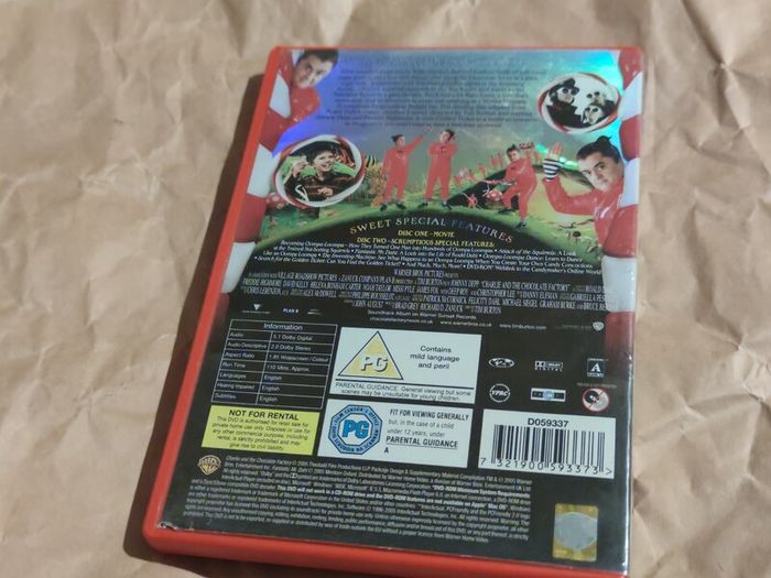 Charlie and the Chocolate Factory 2 disc Dvd