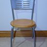 Wood & Steel Canteen Chairs Image 2