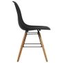 3 Piece Dining Set Plastic Black Image 9