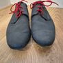 Navy shoes, size uk4 Image 3