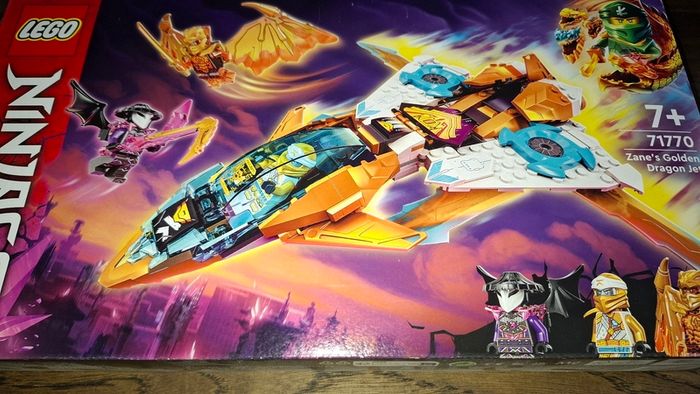 lego 71770 Zanes golden dragon jet