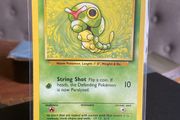 Pokemon Base set Caterpie 45/102 Near Mint Condition