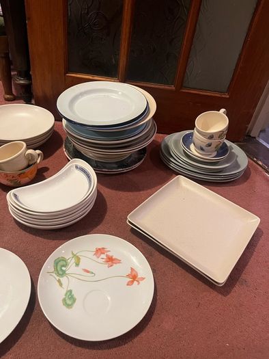 plates, bowls and mugs