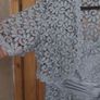R and M Richards silver lace dress with bolero (free post) Image 5