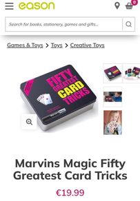 Marvins Magic Fifty Greatest Card Tricks magic set