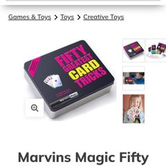 Marvins Magic Fifty Greatest Card Tricks magic set