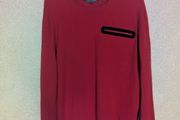 Tommy Hilfiger red cotton/wool jumper size XXL