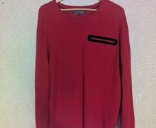 Tommy Hilfiger red cotton jumper size XXL