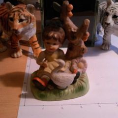 little girl ornament