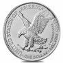 2022 USA 1 Dollar 1 oz Silver Bullion Coin American Eagle BU. (In Capsule) Image 2