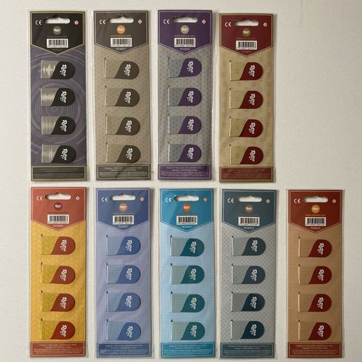 Mini Reference Magnetic Bookmarks - Set of 4 | Retro