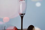 Vintage Pair of 1990's "Freixenet" Champagne Flutes