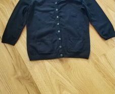 Women's navy cardigan