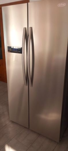 Large American Stainless Steel Fridge/freezer