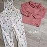 Baby girl M&S Dungarees set 18-24m Image 2