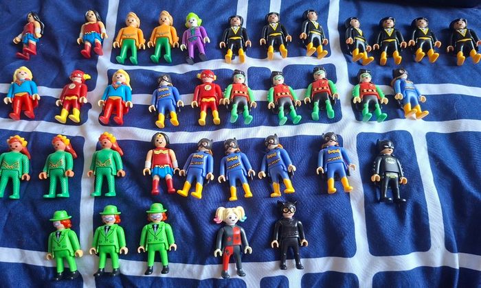DC Superhero Kinder Paymobile Minifigures