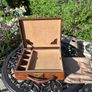 Antique Leather Jewellery Box Image 3