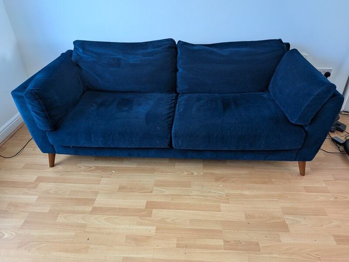 Beautiful Two-Seater Navy Suite
