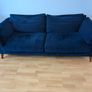 Beautiful Two-Seater Navy Suite Image 3