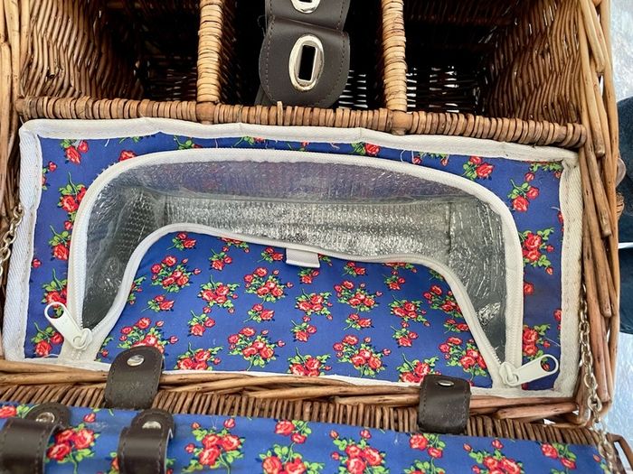 Forest Walk Wicker Picnic Basket