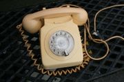 Vintage retro  phone rotary dial