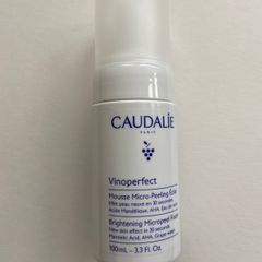 Caudalie brightening micropeel  foam