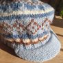 New with Tags Adult Irish Crafted Erin Aran Peak Hat Image 5