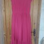 Hot pink/cerise lace maxi dress (free post) Image 8
