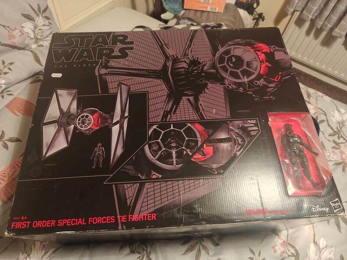 NEW Star Wars Black Series First Order Special Forces Tie Fighter-Sealed 2015