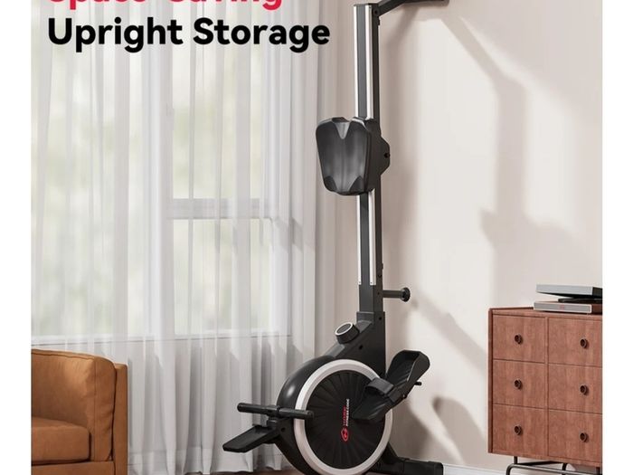 Gym Equipment Spin Bike & Rowing Machine