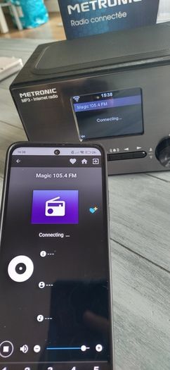 Internet Radio WiFi Dab with adapter Brand New Working perfectly