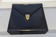 old lady's grooming leather  case 1960s