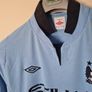 Umbro man City shirt Size xl ptp 23" in like new condition Image 3